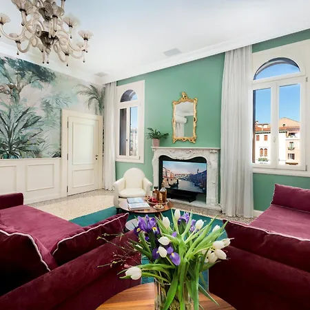 Ca' Mainella Grand Canal View 4 Bedrooms In Dorsoduro Apartment Venice