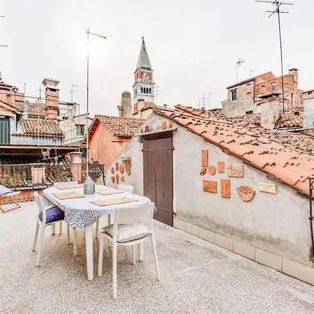 Ca Lu Vintage Flat Con Vista Su San Marco! 公寓