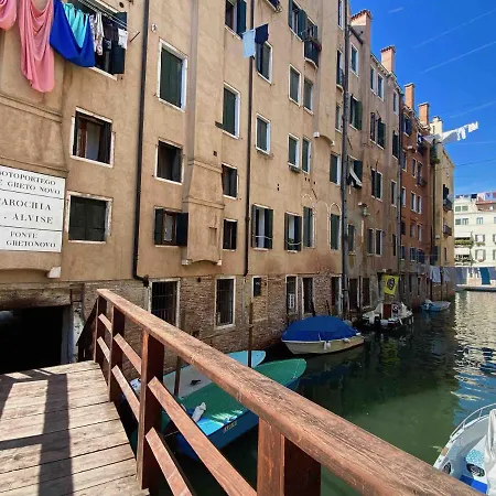 Art Painting With Canal View