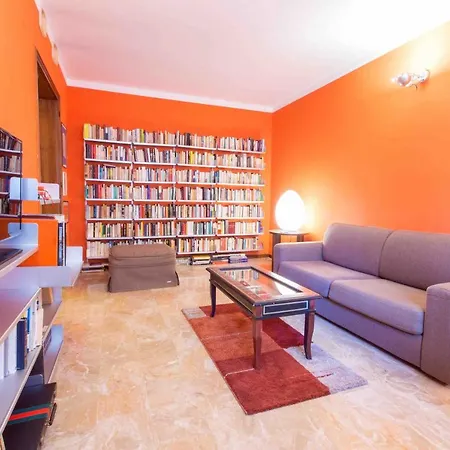 Art Painting With Canal View Apartment