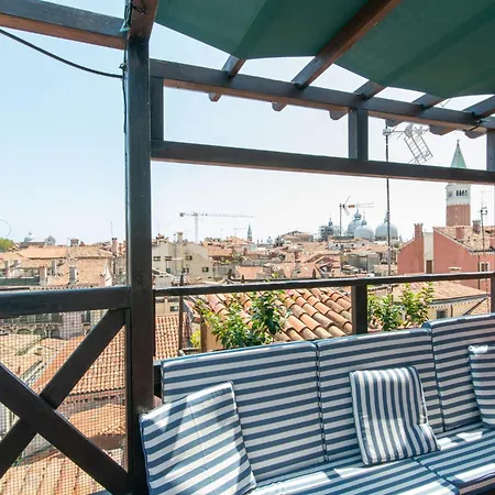 公寓 Penthouse With Rooftop Terrace And 360 Views Of - Venice5th *