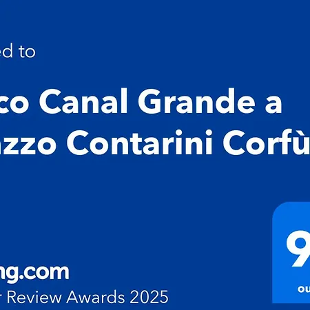 Attico Canal Grande A Palazzo Contarini Corfu Apartment *