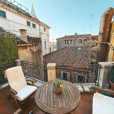 Apartment Attic Terrace San Square View