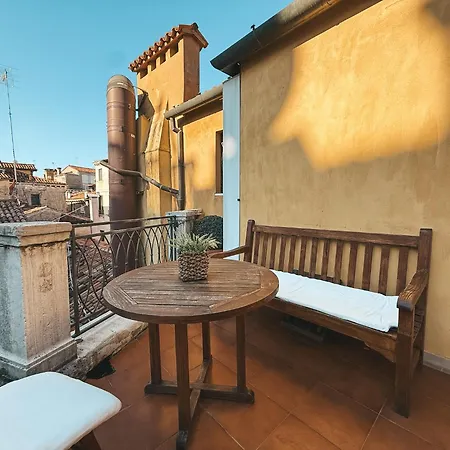 Attic Terrace San Square View Venice
