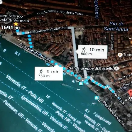 Apartament Attico Biennale Nuovissimo Wenecja