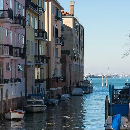 Apartment Art Painting With Canal View Venice