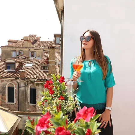 Elegant Terrace Near Piazza San Marco Last Floor No Lift Apartamento Venecia