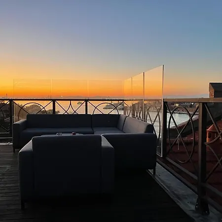The Penthouse And Rooftop-terrace At Molino Stucky Venice