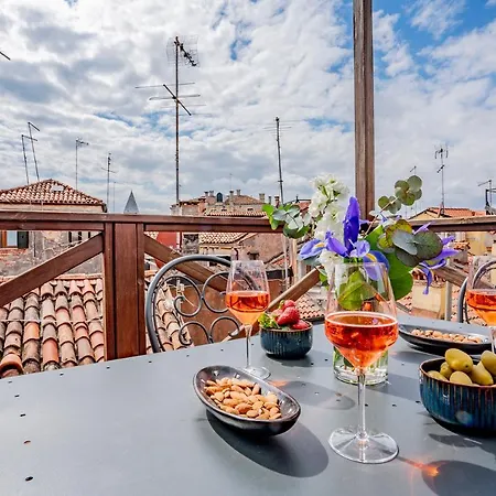 Ca Grassi 3 Venetian Terrace Apartment Venice