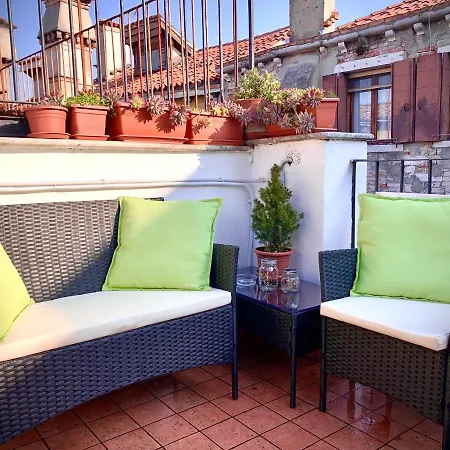 Rooftop Terrace Domus Dei Fabbri * Venice