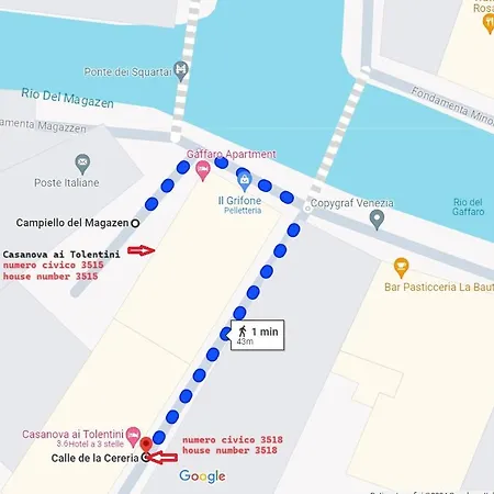 Casanova Ai Tolentini Pensión 2*