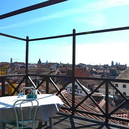 Breathtaking Terrace In Santa Margherita Square Apartment Venice