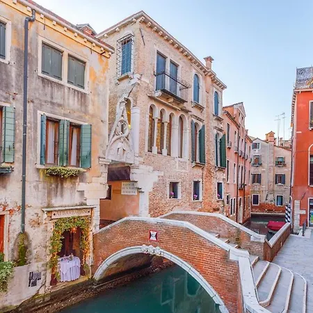 Canal View San Marco Rialto - Dogaressa Palace 1872 * Venice