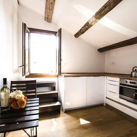 Grand Canal Venetian Small Attic Apartment *