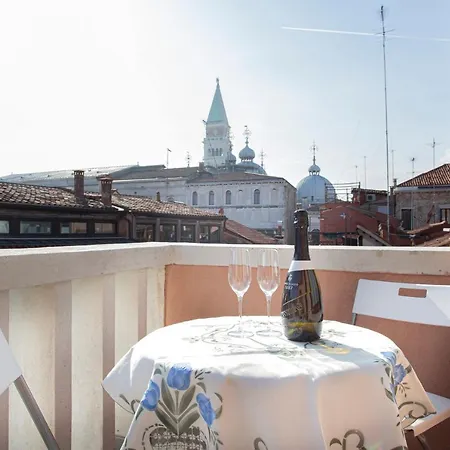 Luxury Terrace View Of San Marco Venice
