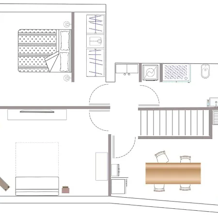 Appartement Al Piano - Away From Venise