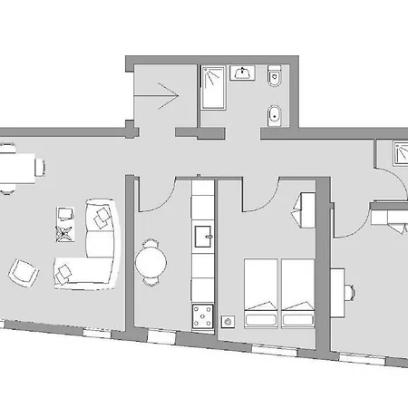 Ca' Del Monastero 2 Collection For 4 Guests With Lift Venice