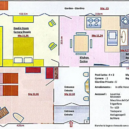 Apartamento Queen House Venecia
