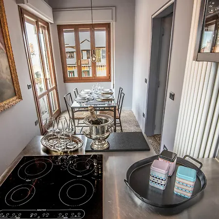 Lägenhet Greci Design Terrace Venedig